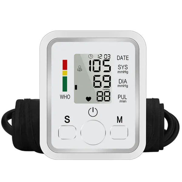 Arm Wrist Bp Blood Pressure Heart Rate Heartbeat Pulse Monitor With Usb Cable - Image 2