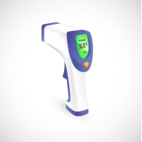 Digital Thermometer Touchless Forehead Thermometer For Adults, Kids, Baby With 3 In 1 Digital Lcd Disp - Image 2